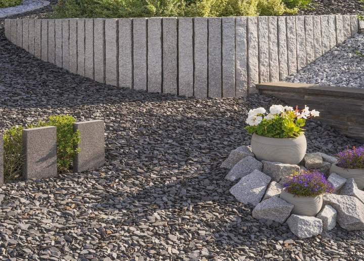 Contour de jardin pierre Montréal