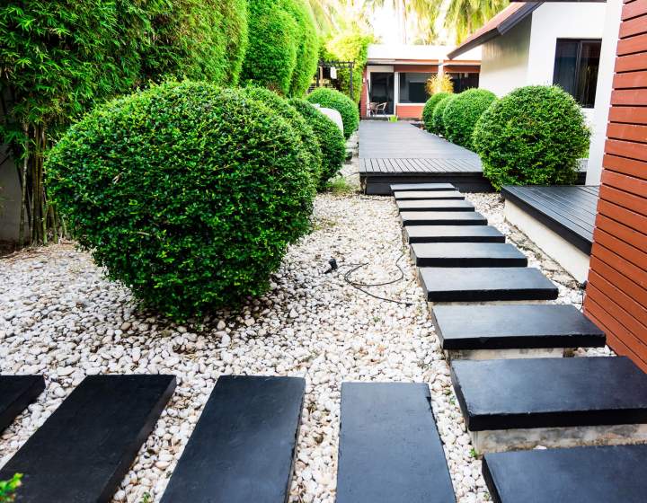 Chemin d'accès en dalles de pavé Montréal